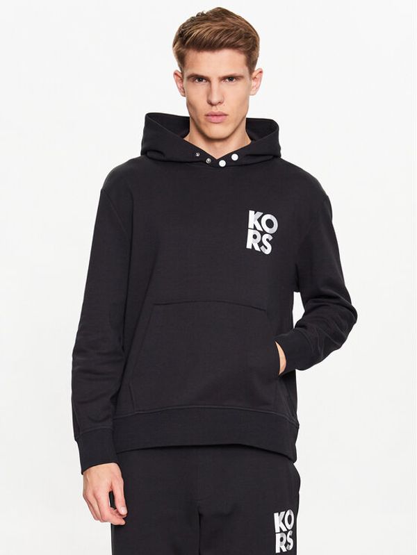 Michael Kors Michael Kors Суитшърт CS351G75MF Черен Regular Fit