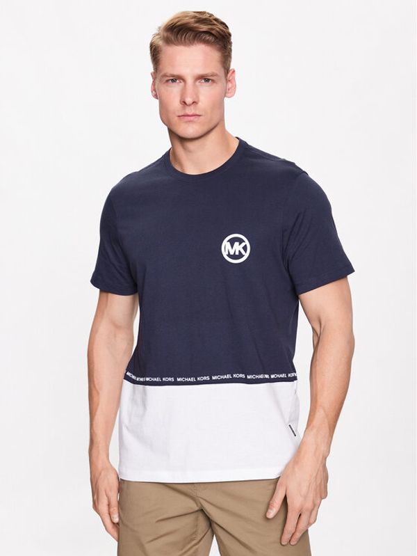 Michael Kors Michael Kors Тишърт CS351I7FV4 Тъмносин Regular Fit