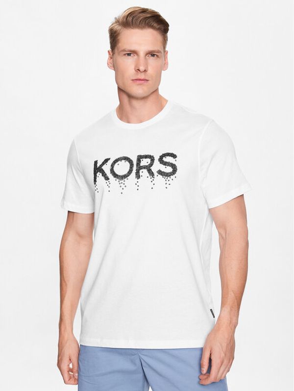 Michael Kors Michael Kors Тишърт CS351IGFV4 Бял Regular Fit