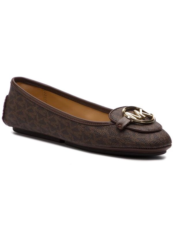 MICHAEL Michael Kors MICHAEL Michael Kors Балеринки Lillie Moc 40R9LIFP3B Кафяв