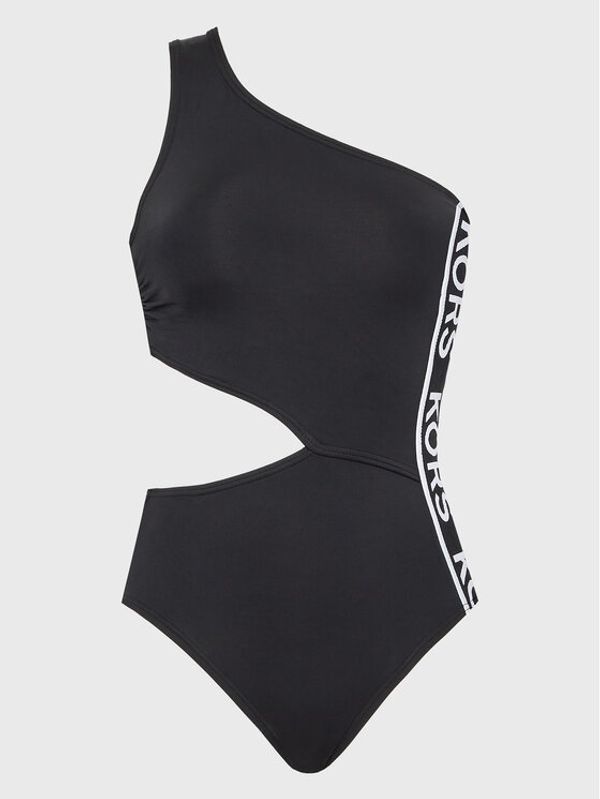 MICHAEL Michael Kors MICHAEL Michael Kors Бански костюм Logo Cut Out MM2M483 Черен