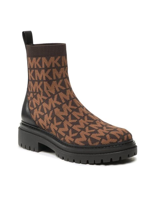 MICHAEL Michael Kors MICHAEL Michael Kors Боти Comet Lug Bootie 40F2CMFE5Y Кафяв
