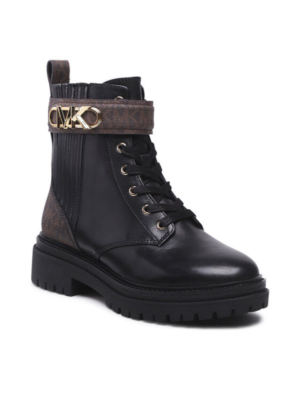 MICHAEL Michael Kors MICHAEL Michael Kors Боти Parker Ankle Bootie 40F2PKFE5L Черен