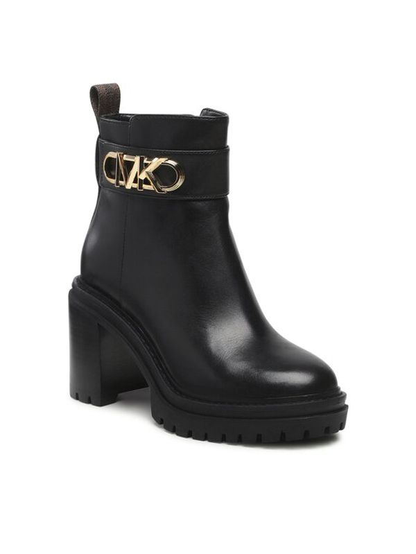 MICHAEL Michael Kors MICHAEL Michael Kors Боти Parker Lug Bootie 40F2PKME7L Черен