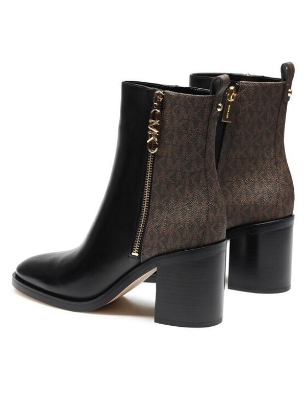MICHAEL Michael Kors MICHAEL Michael Kors Боти Regan Mid Bootie 40F3RGME8L Черен