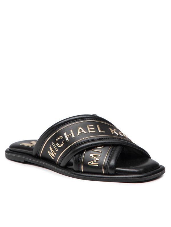 MICHAEL Michael Kors MICHAEL Michael Kors Чехли Gideon Slide 40T2GDFA1L Черен