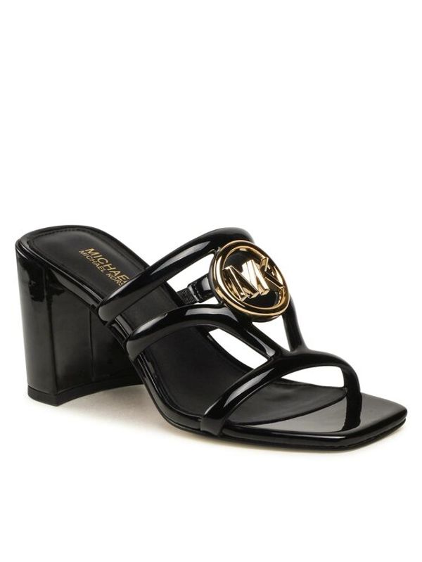 MICHAEL Michael Kors MICHAEL Michael Kors Чехли Hampton Mid Sandal 40S3HMMS1A Черен