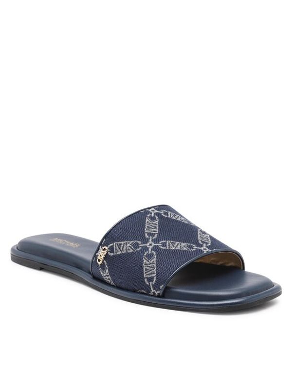MICHAEL Michael Kors MICHAEL Michael Kors Чехли Hayworth Slide 40F3HAFA1Y Тъмносин