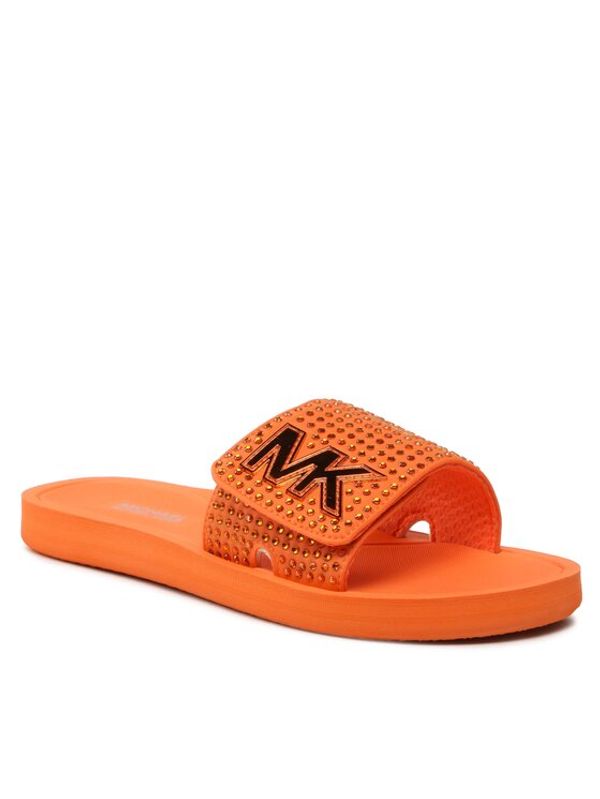 MICHAEL Michael Kors MICHAEL Michael Kors Чехли Mk Slide 40R3MKFA1D Оранжев