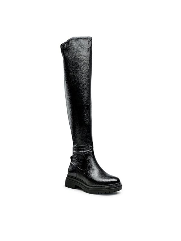 MICHAEL Michael Kors MICHAEL Michael Kors Чизми Cyrus Otk Boot 40F2CYFB5B Черен