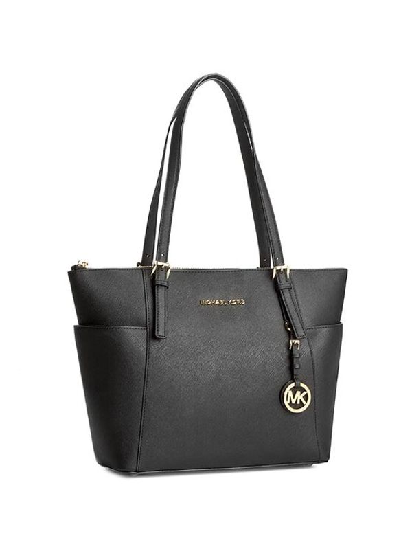 MICHAEL Michael Kors MICHAEL Michael Kors Дамска чанта Jet Set Item 30F2GTTT8L Черен