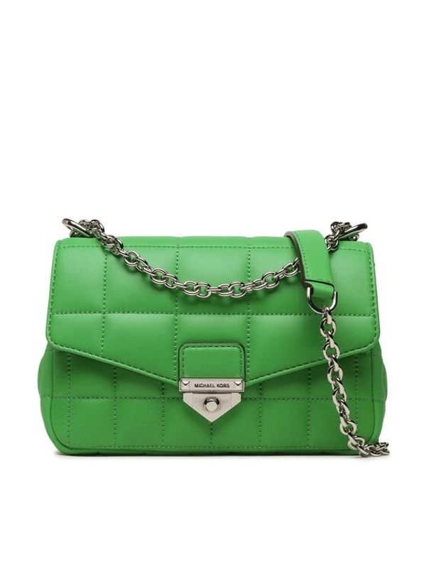 MICHAEL Michael Kors MICHAEL Michael Kors Дамска чанта Soho 30H0S1SL1T Зелен