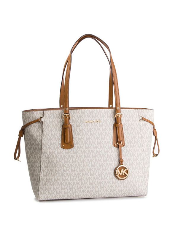 MICHAEL Michael Kors MICHAEL Michael Kors Дамска чанта Voyager 30F8GV6T2B Бежов