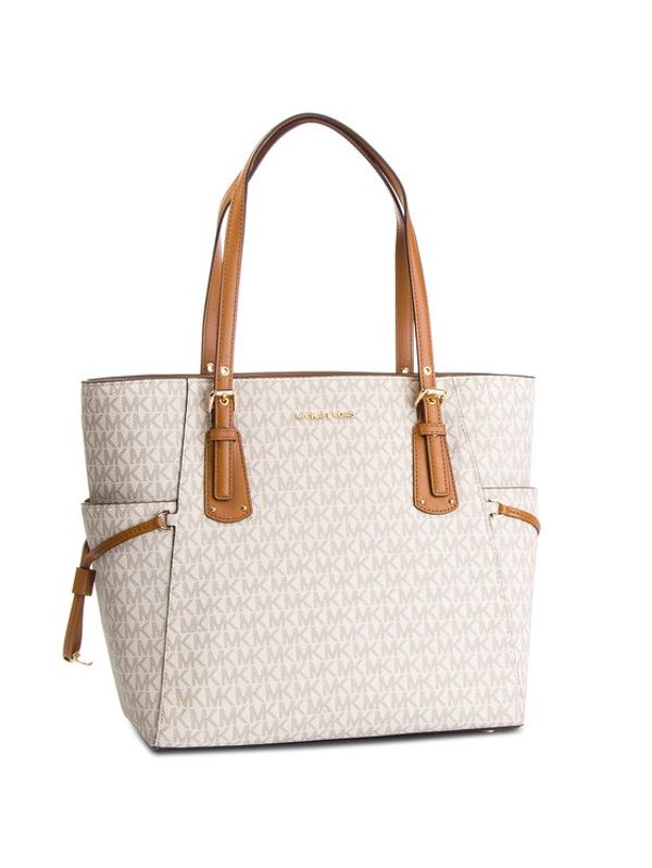 MICHAEL Michael Kors MICHAEL Michael Kors Дамска чанта Voyager 30T8GV6T4B Бежов