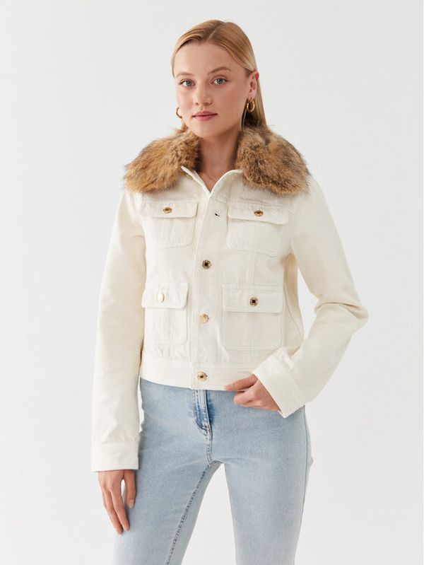 MICHAEL Michael Kors MICHAEL Michael Kors Дънково яке MF3106280V Екрю Regular Fit