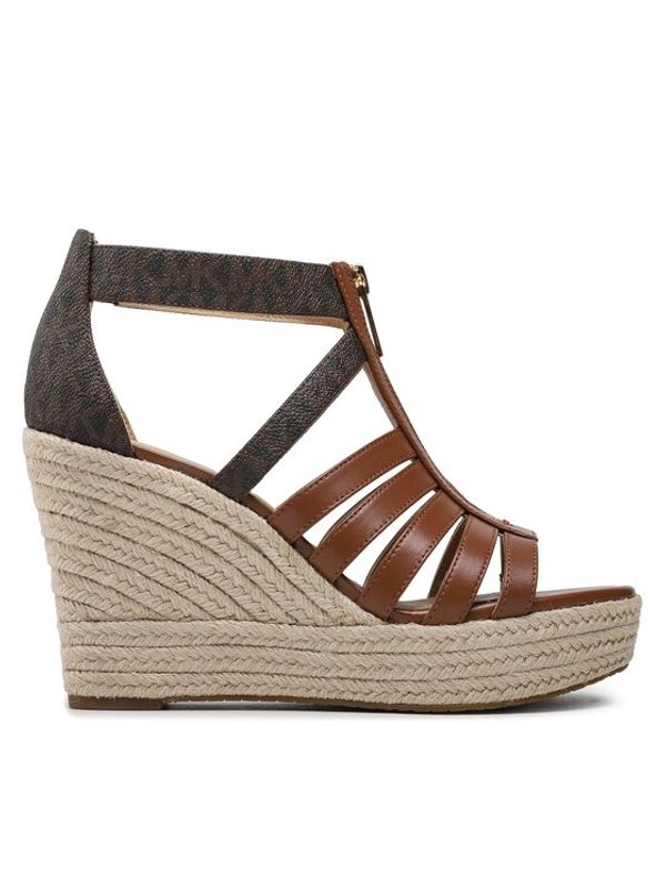 MICHAEL Michael Kors MICHAEL Michael Kors Еспадрили Bradley Wedge 40S3BYMS2B Кафяв