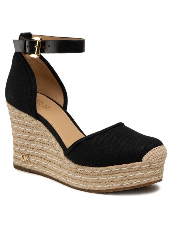MICHAEL Michael Kors MICHAEL Michael Kors Еспадрили Kendrick Wedge 40S9KNMS2D Черен