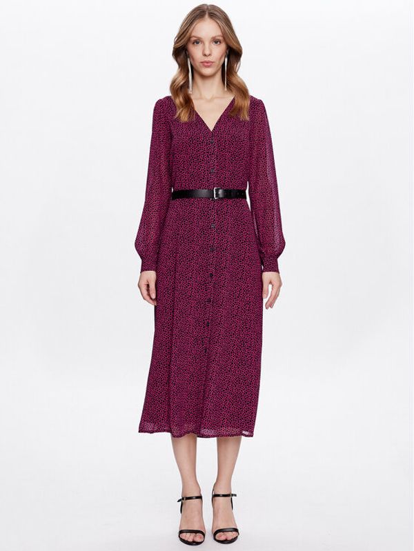 MICHAEL Michael Kors MICHAEL Michael Kors Ежедневна рокля Kate MR38Y467NH Розов Regular Fit