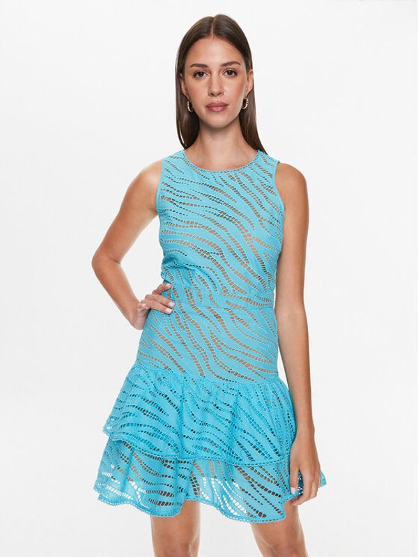 MICHAEL Michael Kors MICHAEL Michael Kors Ежедневна рокля MS381M48CT Син Regular Fit