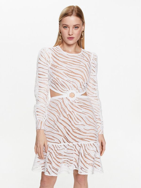 MICHAEL Michael Kors MICHAEL Michael Kors Ежедневна рокля MS381MA8CT Бял Regular Fit