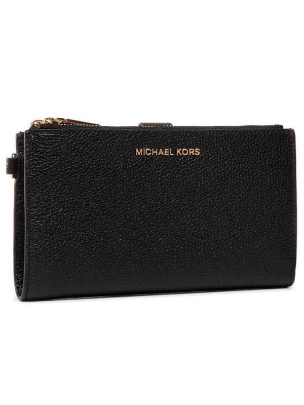 MICHAEL Michael Kors MICHAEL Michael Kors Голям дамски портфейл Jet Set 34F9GAFW4L Черен