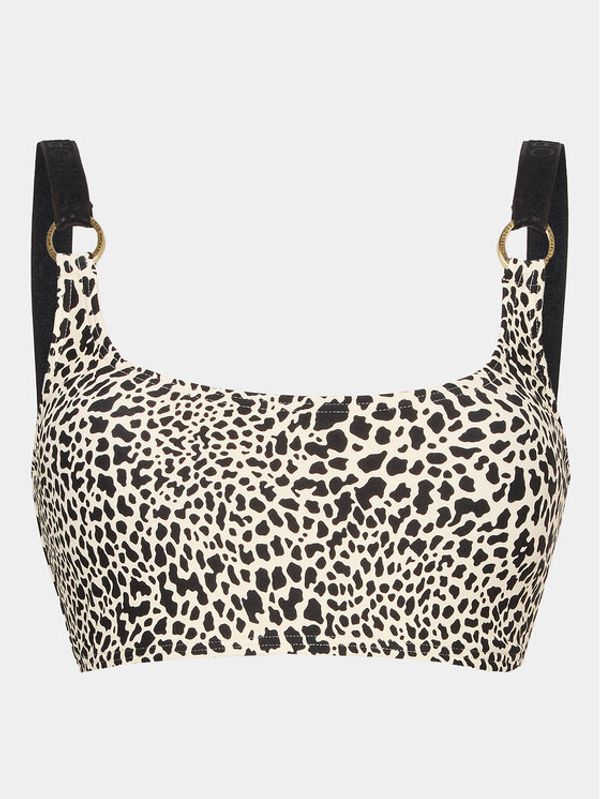 MICHAEL Michael Kors MICHAEL Michael Kors Горнище на бански Abstract Animal MM3K601 Бежов