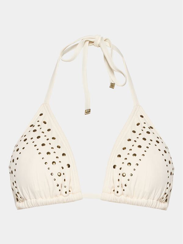 MICHAEL Michael Kors MICHAEL Michael Kors Горнище на бански Glam Deco MM1M169 Екрю