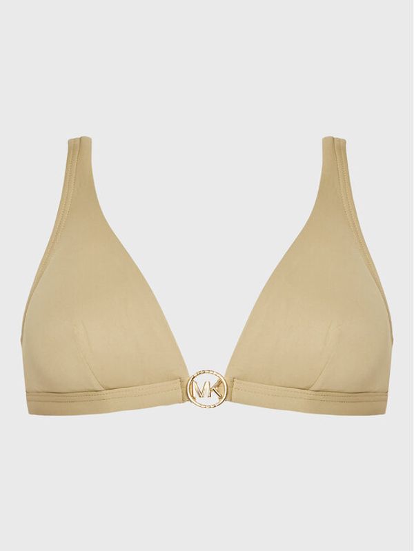 MICHAEL Michael Kors MICHAEL Michael Kors Горнище на бански Iconic Solids MM7M509 Зелен