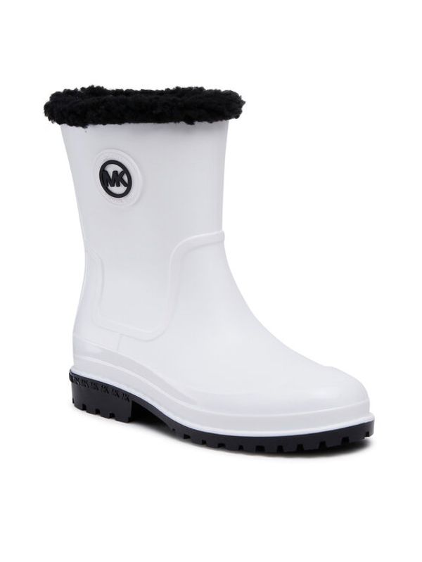 MICHAEL Michael Kors MICHAEL Michael Kors Гумени ботуши Montaigne Pullon Rainboot 40F2MNFB6Q Бял