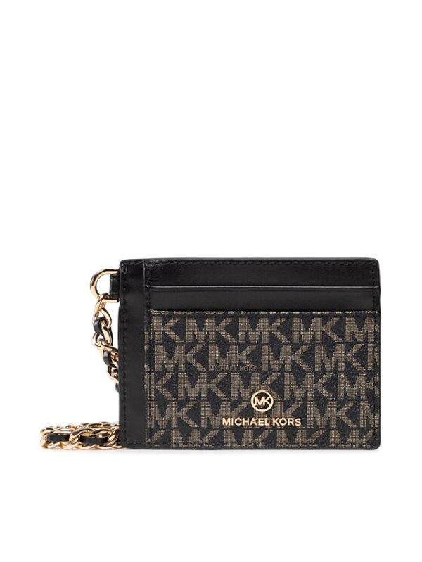 MICHAEL Michael Kors MICHAEL Michael Kors Калъф за кредитни карти Jest Set Charm 34F2GT9D5O Черен