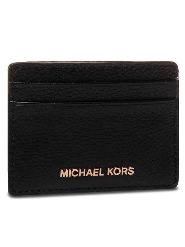 MICHAEL Michael Kors MICHAEL Michael Kors Калъф за кредитни карти Jet Set 34F9GF6D0L Черен