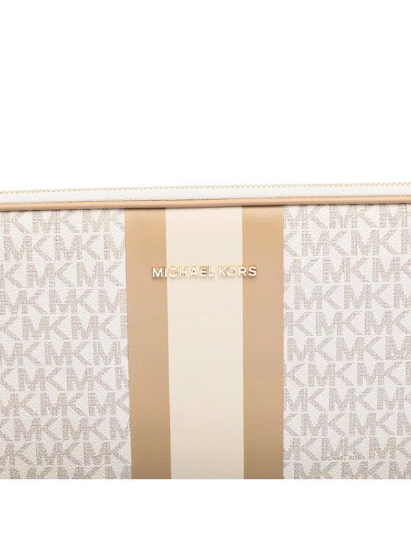 MICHAEL Michael Kors MICHAEL Michael Kors Калъф за лаптоп Jet Set 32H0GJ6T7B Екрю