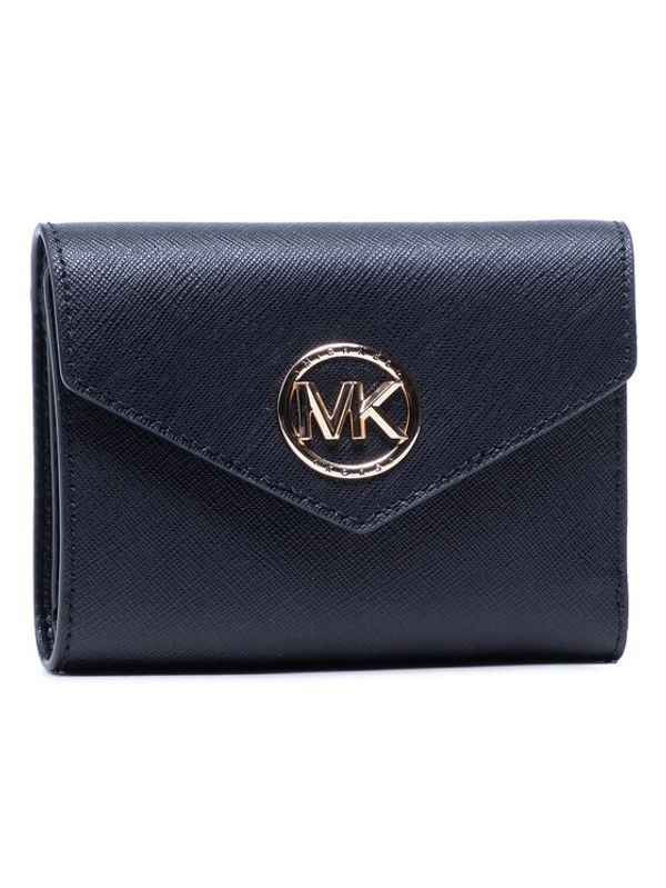 MICHAEL Michael Kors MICHAEL Michael Kors Малък дамски портфейл Carmen 34S1GNME6L Черен