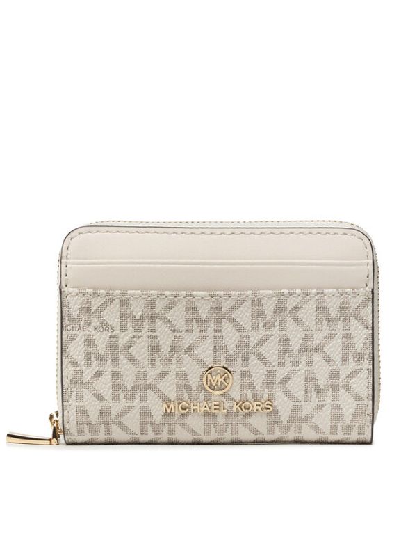 MICHAEL Michael Kors MICHAEL Michael Kors Малък дамски портфейл Jet Set Charm 34H1GT9Z1B Бежов