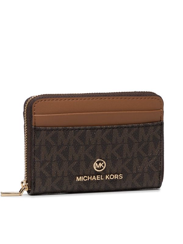MICHAEL Michael Kors MICHAEL Michael Kors Малък дамски портфейл Jet Set Charm 34S1GT9Z1B Кафяв