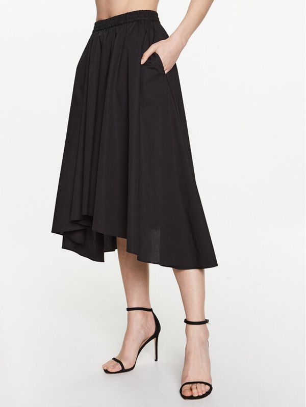 MICHAEL Michael Kors MICHAEL Michael Kors Миди пола MS3709KF4C Черен Regular Fit