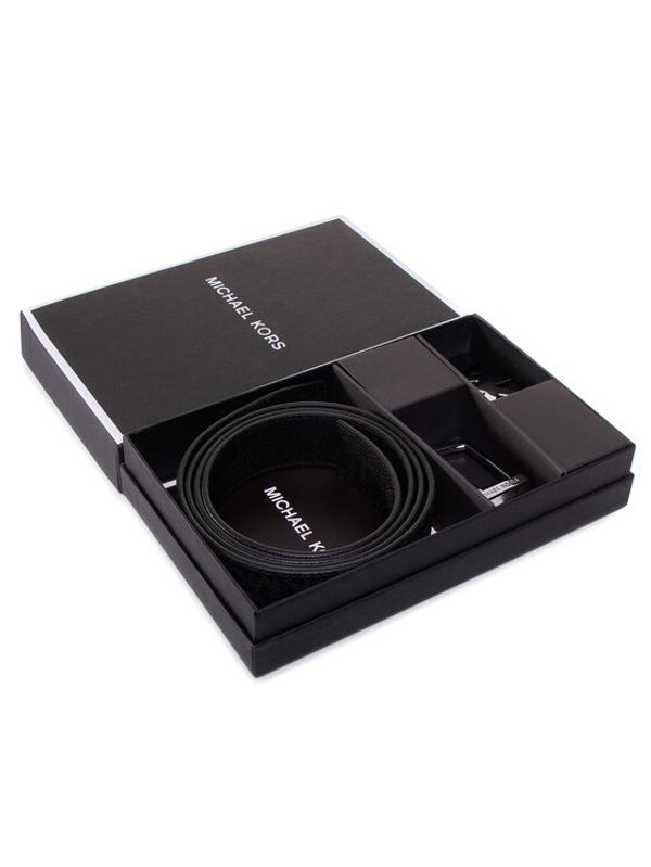 MICHAEL Michael Kors MICHAEL Michael Kors Мъжки колан 4 in 1 Belt Box Set 39H9LBLY4C Черен