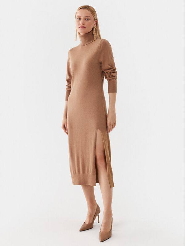 MICHAEL Michael Kors MICHAEL Michael Kors Плетена рокля MU2813ECSN Бежов Regular Fit