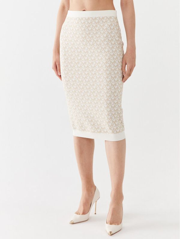 MICHAEL Michael Kors MICHAEL Michael Kors Пола тип молив MH1703D5KZ Бежов Slim Fit