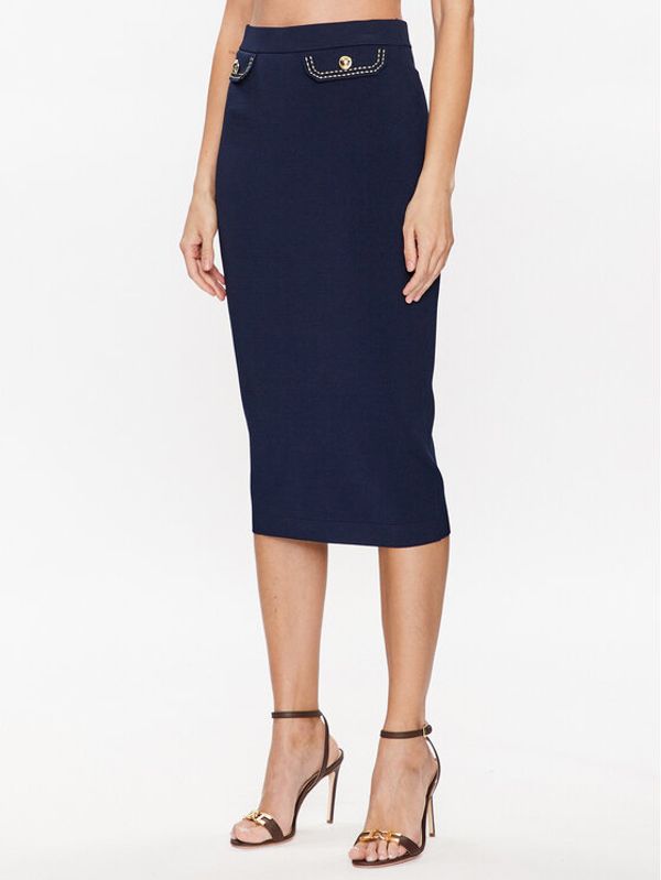 MICHAEL Michael Kors MICHAEL Michael Kors Пола тип молив MS3702V33D Тъмносин Slim Fit