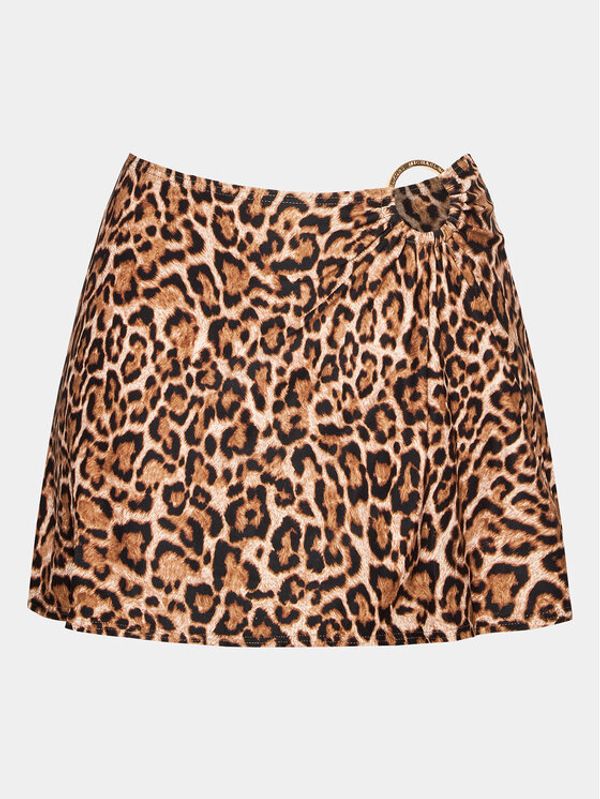 MICHAEL Michael Kors MICHAEL Michael Kors Пола Wildcat Cover Up MM9M612 Кафяв Waisted Fit