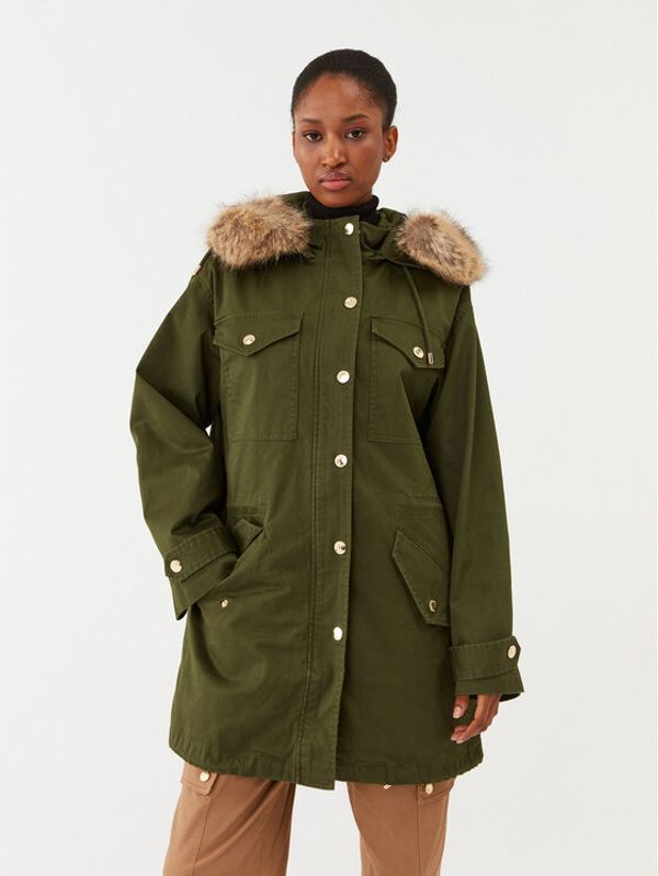 MICHAEL Michael Kors MICHAEL Michael Kors Преходно яке MF320CP3X6 Зелен Regular Fit