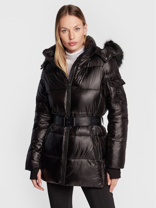 MICHAEL Michael Kors MICHAEL Michael Kors Пухено яке 77Q5715M42 Черен Regular Fit