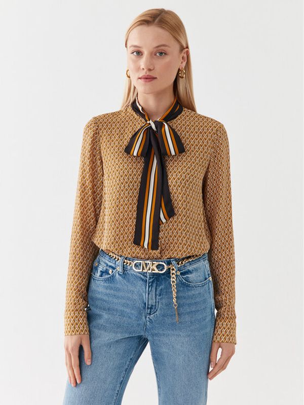 MICHAEL Michael Kors MICHAEL Michael Kors Риза MF340I8AR4 Цветен Relaxed Fit