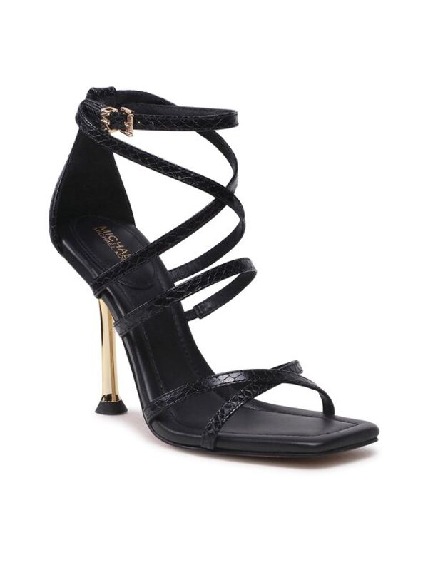 MICHAEL Michael Kors MICHAEL Michael Kors Сандали Imani Strappy 40F3IMHS1E Черен