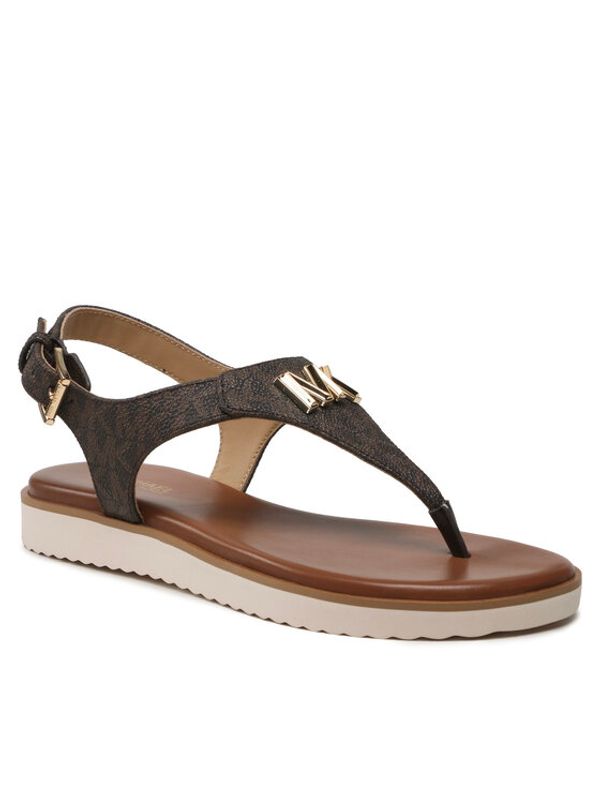 MICHAEL Michael Kors MICHAEL Michael Kors Сандали Jilly Flat Sandal 40S2JLFAAB Кафяв