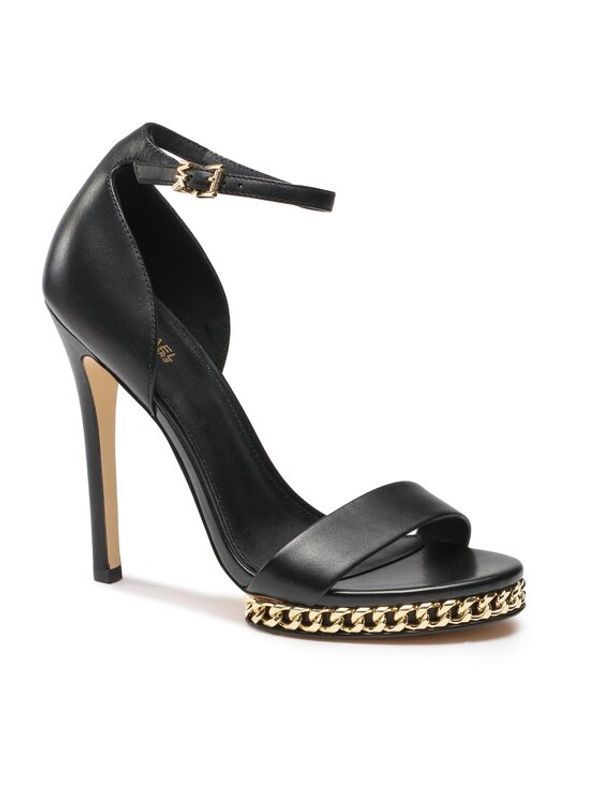 MICHAEL Michael Kors MICHAEL Michael Kors Сандали Jordyn Chain Platform 40F3JOHS2L Черен