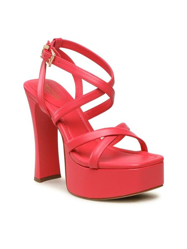MICHAEL Michael Kors MICHAEL Michael Kors Сандали Paola Platform Sandal 40S3PLHS2L Розов