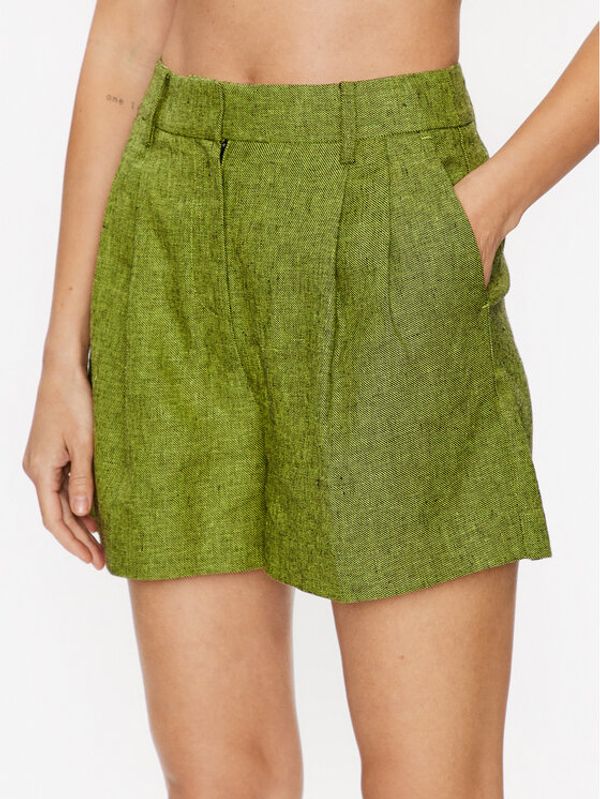 MICHAEL Michael Kors MICHAEL Michael Kors Шорти от плат MS330124LP Зелен Relaxed Fit