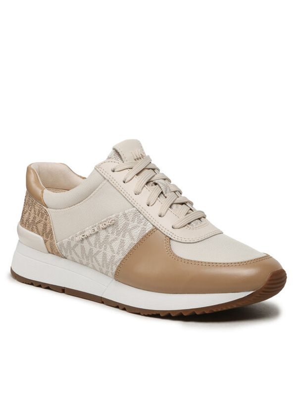 MICHAEL Michael Kors MICHAEL Michael Kors Сникърси Allie Trainer 43F3ALFS3B Бежов